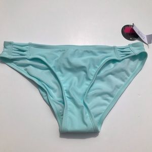 No Boundaries Light Teal Bikini Bottoms